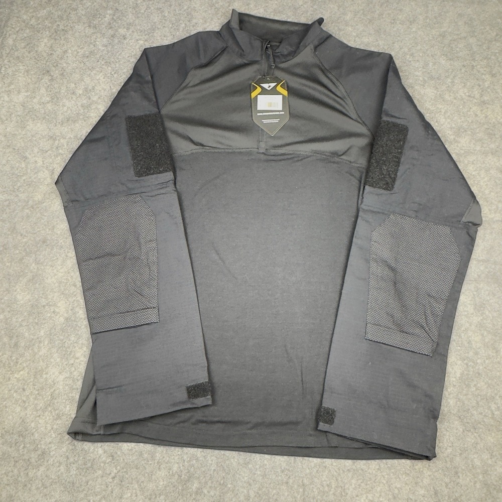 CONDOR 101065-002 Outdoor Black Long Sleeve Tactical Combat Shirt Gen II Sz L
